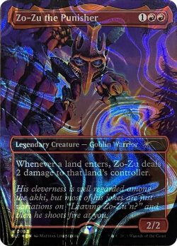 画像1: 『ハローFoil』『英語版』罰する者、ゾーズー/Zo-Zu the Punisher