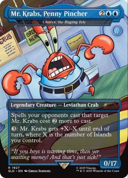 画像1: 『英語版』Mr. Krabs, Penny Pincher/怒り狂う島嶼、キャリクス/Charix, the Raging Isle