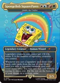画像1: 『Foil』『英語版』SpongeBob SquarePants/統べるもの、ジョダー/Jodah, the Unifier