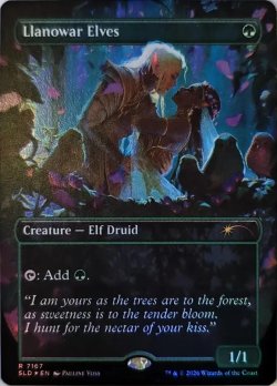 画像1: 『Foil』『英語版』ラノワールのエルフ/Llanowar Elves