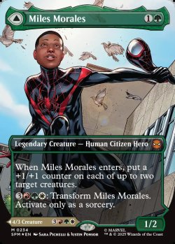 画像1: 『Foil』『クラシック・コミック・ボーダーレス』『英語版』マイルズ・モラレス/アルティメット・スパイダーマン/Miles Morales/Ultimate Spider-Man