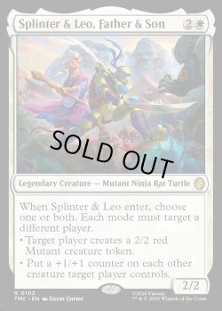 画像1: 『英語版』Splinter & Leo, Father & Son