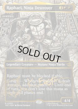 画像1: 『ヘッドライナー』『英語版』破壊のニンジャ、ラファエロ/Raphael, Ninja Destroyer