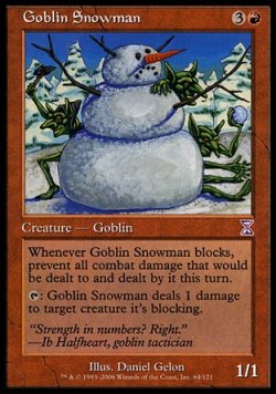 画像1: 【日本語版】ゴブリンの雪だるま/Goblin Snowman