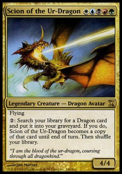 画像1: 【日本語版】始祖ドラゴンの末裔/Scion of the Ur-Dragon