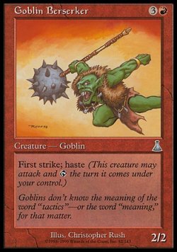 画像1: 『英語版』ゴブリンの狂戦士/Goblin Berserker