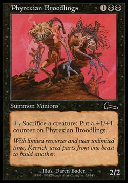画像1: 『英語版』ファイレクシアの後裔/Phyrexian Broodlings