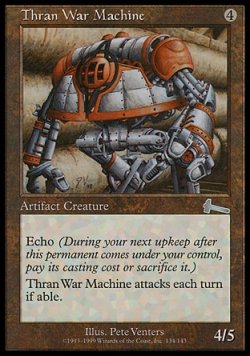 画像1: 『英語版』スランの戦争機械/Thran War Machine