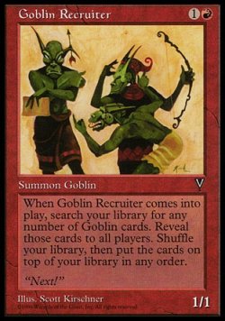 画像1: 『英語版』ゴブリン徴募兵/Goblin Recruiter