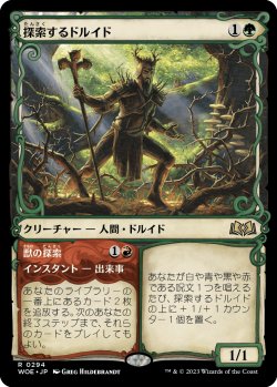 画像1: 【ショーケース】【日本語版】探索するドルイド/Questing Druid