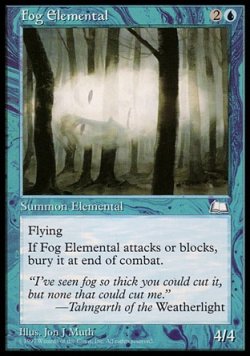 画像1: 『英語版』濃霧の精霊/Fog Elemental