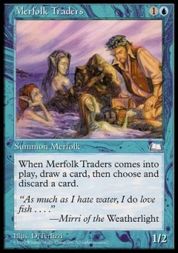 画像1: 『英語版』マーフォークの交易商人/Merfolk Traders