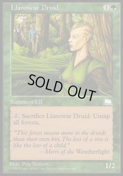 画像1: 【日本語版】ラノワールのドルイド/Llanowar Druid