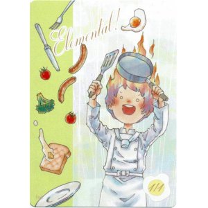 画像: 【でんちゃん☆オリジナルトークン】＃6エレメンタル「ポールシェフの朝食セット」