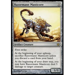 画像: 【日本語版】剃刀毛のマスティコア/Razormane Masticore