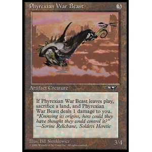画像: 『英語版』Phyrexian War Beast(B)