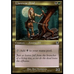 画像: 【日本語版】ラノワールの死者/Llanowar Dead