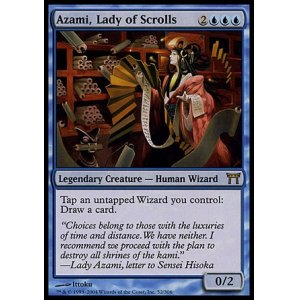 画像: 『英語版』巻物の君、あざみ/Azami, Lady of Scrolls