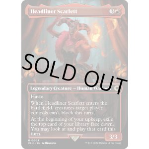 画像: 『ボーダーレス』『英語版』Headliner Scarlett