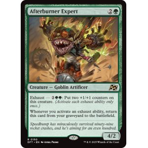 画像: 『Foil』『英語版』アフターバーナーの専門家/Afterburner Expert