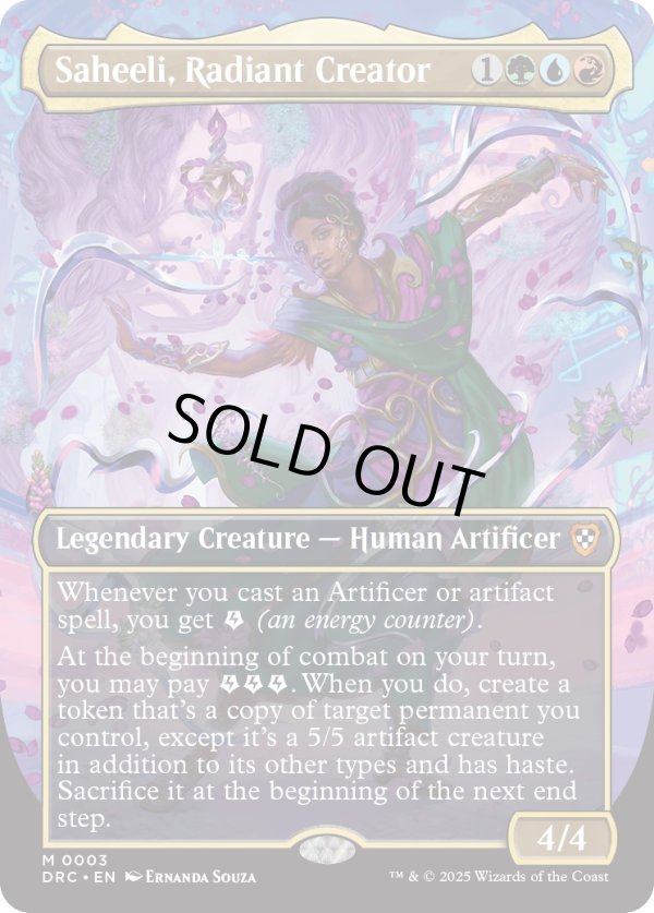 画像1: 『Foil』『英語版』光輝の創造者、サヒーリ/Saheeli, Radiant Creator (1)