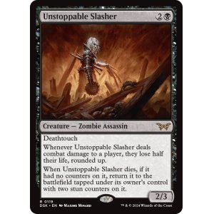画像: 『Foil』『英語版』止められぬ斬鬼/Unstoppable Slasher No.119