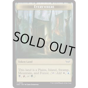 画像: 『Foil』『トークン』『英語版』遍在地トークン/Everywhere Token