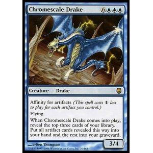 画像: 【日本語版】金属鱗のドレイク/Chromescale Drake