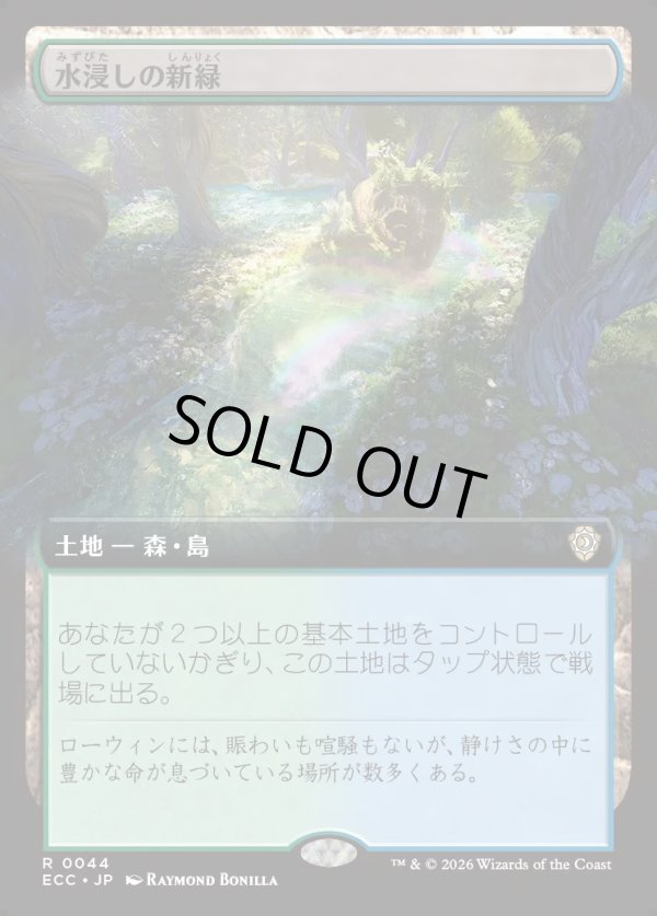 画像1: 【拡張枠】【日本語版】水浸しの新緑/Sodden Verdure (1)