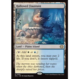 画像: 『Foil』『英語版』神聖なる泉/Hallowed Fountain