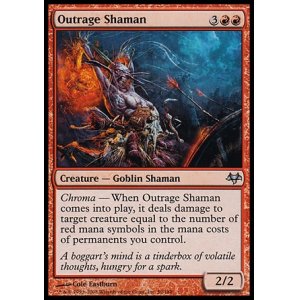 画像: 【日本語版】憤慨のシャーマン/Outrage Shaman