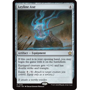 画像: 『英語版』力線の斧/Leyline Axe