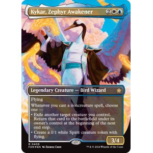 画像: 『マナFoil』『英語版』微風を呼び覚ますもの、カイカ/Kykar, Zephyr Awakener