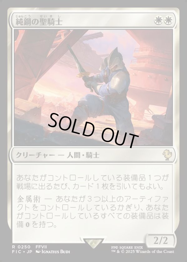 画像1: 【日本語版】純鋼の聖騎士/Puresteel Paladin (1)