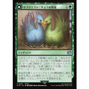 画像: 【日本語版】サブクエスト：チョコボ育成/黒チョコボ/Sidequest: Raise a Chocobo/Black Chocobo