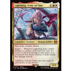 画像: 『英語版』シーンドライブ、ライトニング/Lightning, Army of One