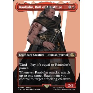 画像: 『サージFoil』『英語版』『ボーダーレス』アラミゴの猛牛、ラウバーン/Raubahn, Bull of Ala Mhigo