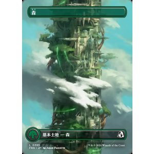 画像: 【Foil】【日本語版】【塔・ボーダーレス】森/Forest