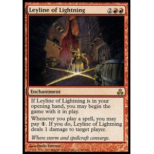 画像: 【日本語版】稲妻の力線/Leyline of Lightning