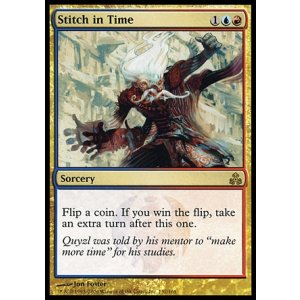 画像: 『英語版』時の縫い合わせ/Stitch in Time