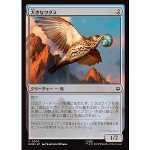 画像: 【日本語版】大きなツグミ/Old Thrush
