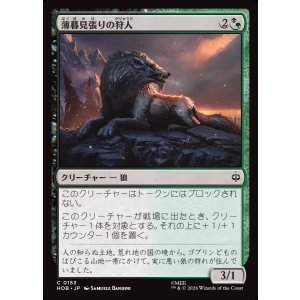 画像: 【日本語版】薄暮見張りの狩人/Duskwatch Hunter