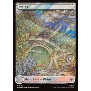 画像: 『サージFoil』『英語版』『ホビットの四季』平地/Plains