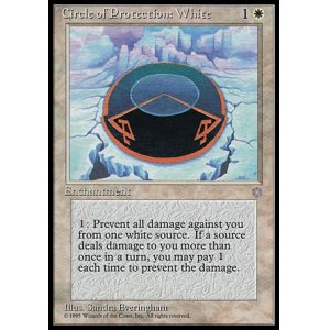 画像: 『英語版』白の防御円/Circle of Protection： White