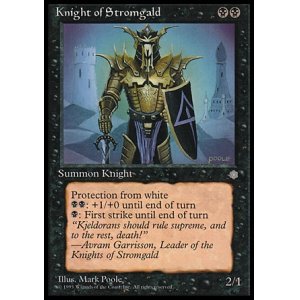 画像: 『英語版』ストロームガルドの騎士/Knight of Stromgald