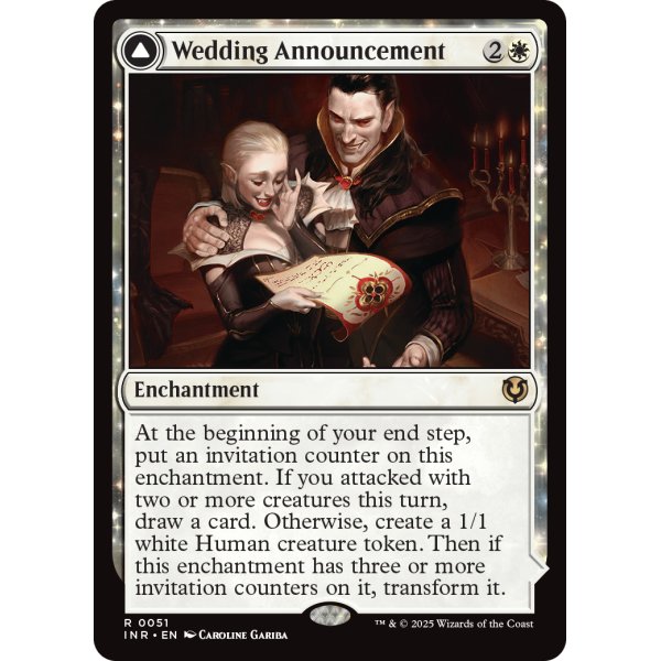 画像1: 『Foil』『英語版』婚礼の発表/婚礼の祭典/Wedding Announcement/Wedding Festivity (1)
