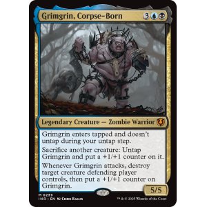 画像: 『Foil』『英語版』死体生まれのグリムグリン/Grimgrin, Corpse-Born