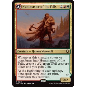 画像: 『Foil』『英語版』高原の狩りの達人/高原の荒廃者/Huntmaster of the Fells/Ravager of the Fells