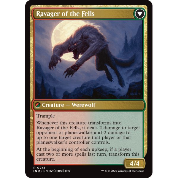 画像2: 『Foil』『英語版』高原の狩りの達人/高原の荒廃者/Huntmaster of the Fells/Ravager of the Fells (2)