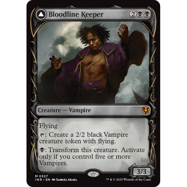 画像1: 『Foil』『ショーケース』『英語版』血統の守り手/系統の王/Bloodline Keeper/Lord of Lineage (1)